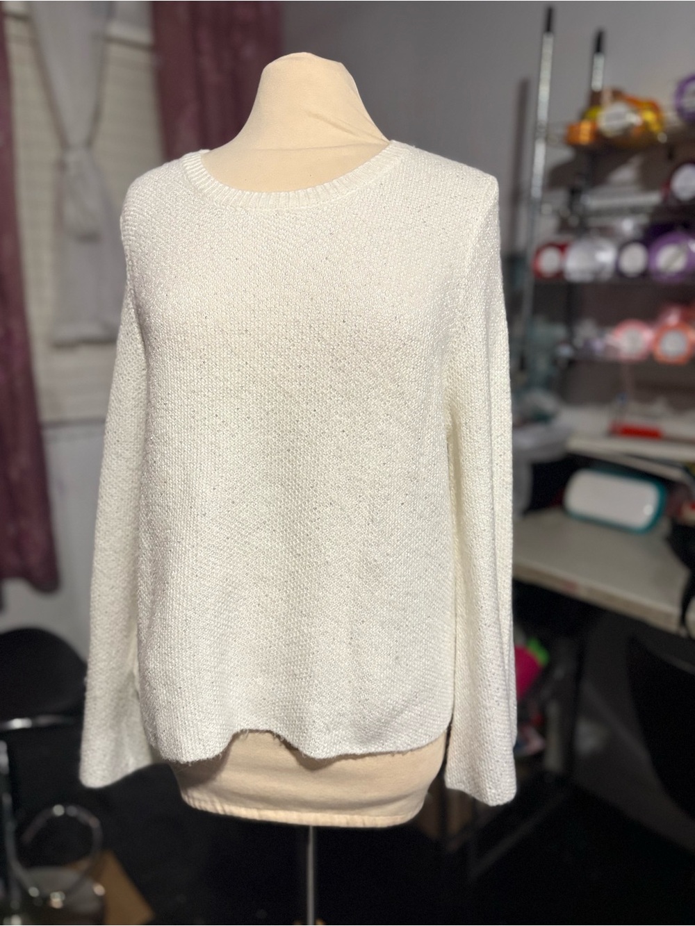 Everyday Cream Crewneck Sweater for Women